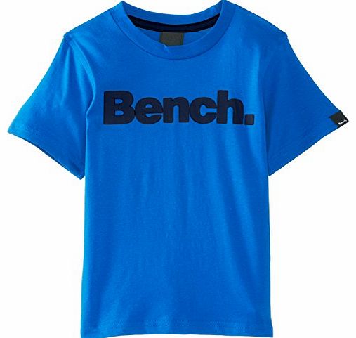 Bench Boys Standard T-Shirt, Blue (Daphne), 11 Years (Manufacturer Size:11-12 Years)