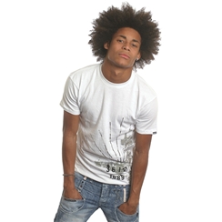 Bench Concrete Papers T-shirt