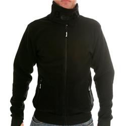 Core Funnel Fleece Zip Jacket - Black