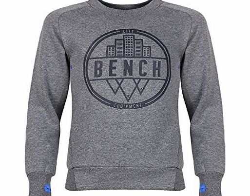 Bench Dibaba Boys Sweatshirt grey storm cloud marl Size:11-12
