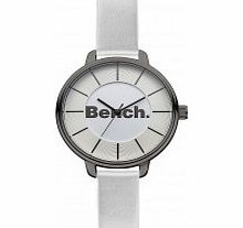 Bench Ladies Glossy White Watch