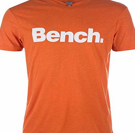 Bench Mens Bench Mens Corporation E Reg T-Shirt in Orange - S