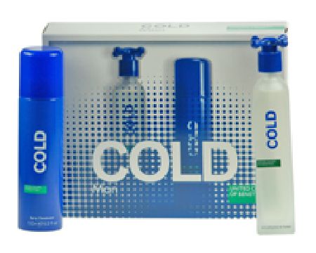 Benetton Cold Eau de Toilette 100ml Gift Set