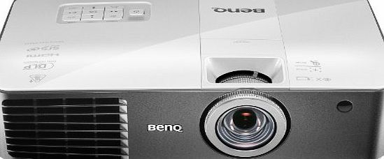 BenQ W1400 DLP DC3 DMD 1080p Full HD Video Projector - White/Grey