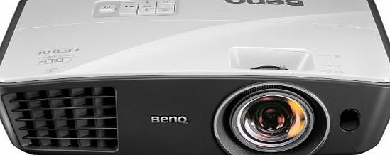 BenQ W770ST 2500 Lumens 720p Short Throw 3D Home Entertainment Projector