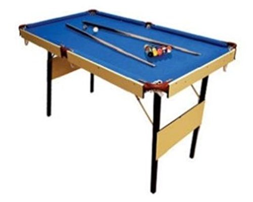 Bentley 4FT 6 INCH BLUE POOL GAMES TABLE WITH SPOTS 