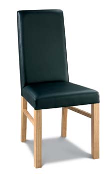 Bentley Designs Atlantis Natural Leather Dining Chairs (pair)