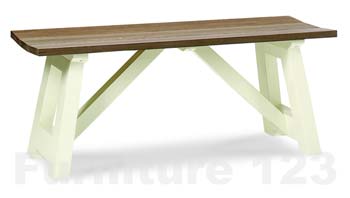 Coniston Two Tone Bench