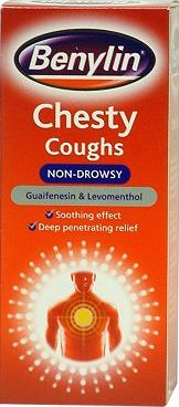 Benylin, 2041[^]10060259 Chesty Coughs - Non Drowsy 150 ml 10060259