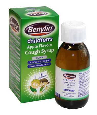 benylin Childrens Apple Cough Syrup 125ml