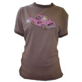 Batfink - Car Retro Girls Skinny Fit Tshirt