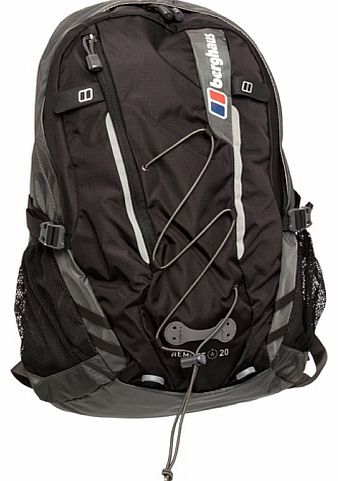 Remote Backpack - Black/Coal, 20 lt