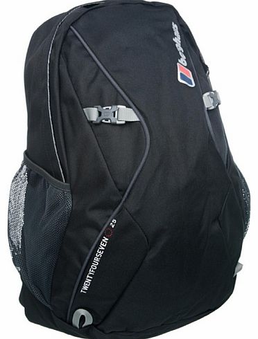 Twentyfourseven Backpack - Jet Black, 25 lt