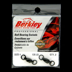 berkley Ball Bearing Swivels -  40lb