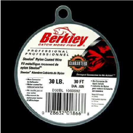 berkley Steelon Nylon Coated Wire - 30lb