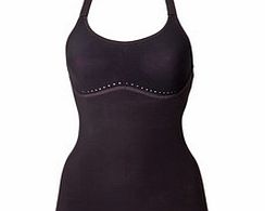 Black tankini top