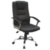 High Back Leather Faced Chair
