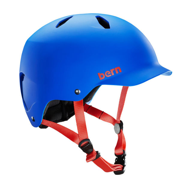 Bern Boys Bern Bandito EPS Helmet - Matte Cobalt Blue