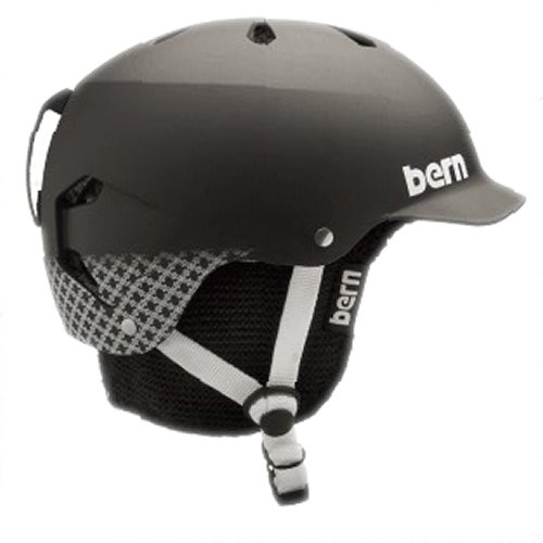 Bern Hardware Bern Watts Brock Helmet Matt Blk/wpaper