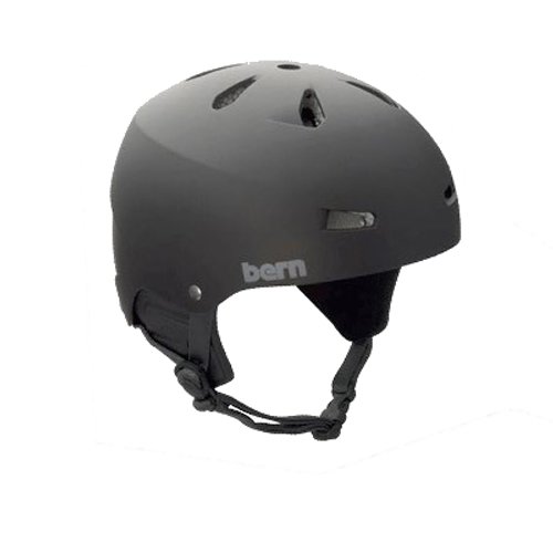 Bern Helmet Hardware Bern Helmet Macon H20 Helmet Matte Black