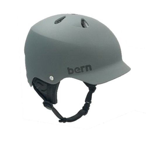 Bern Helmet Hardware Bern Helmet Watts H20 Helmet Matte Grey