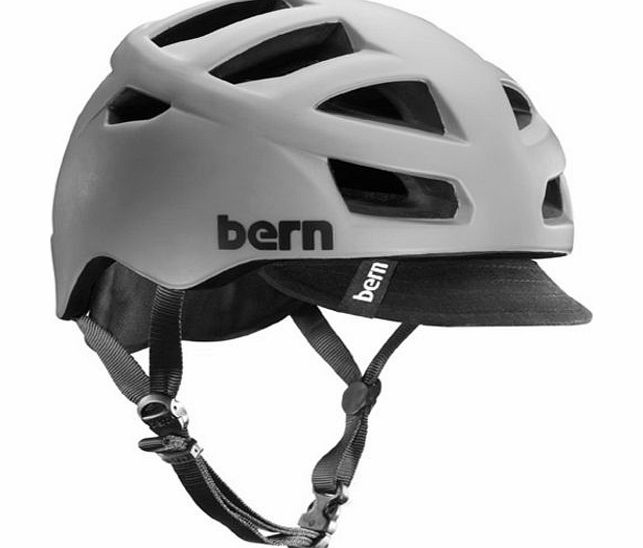 Bern Mens Bern Allston Zipmold Helmet - Matte Grey