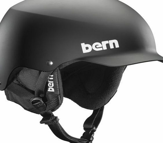 Bern Mens Bern Baker Helmet - Matte Black