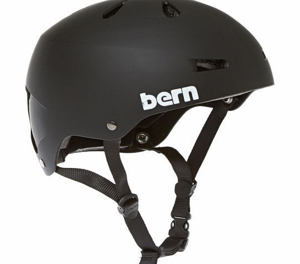 Bern Mens Bern Macon H2O Helmet - Matte Black