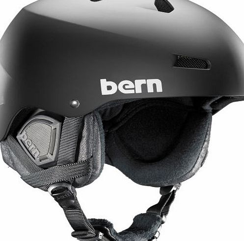 Bern Mens Bern Macon Premium Helmet - Matte Black