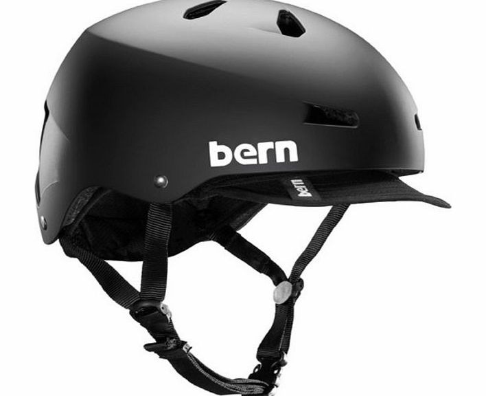 Bern Mens Bern Macon Thinshell Helmet - Matte Black