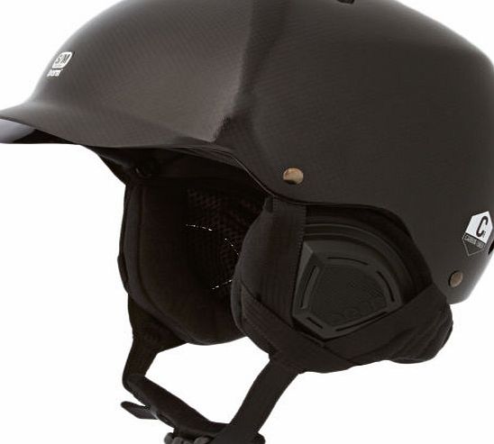Bern Mens Bern Watts Carbon Helmet - Gel Coat Black
