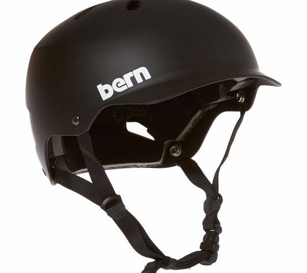 Bern Mens Bern Watts H2O Helmet - Matte Black