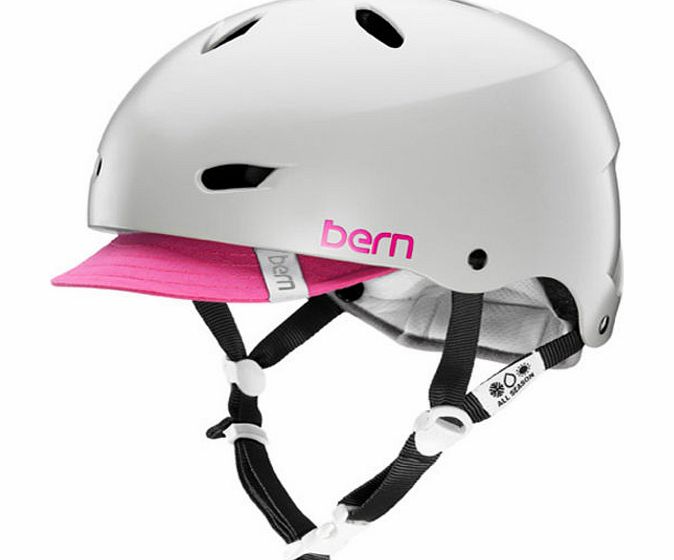Bern Womens Bern Brighton EPS Helmet - Matte Grey