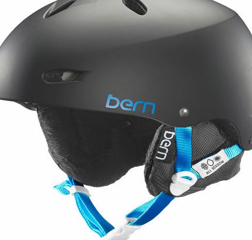 Bern Womens Bern Brighton Helmet - Matte Black