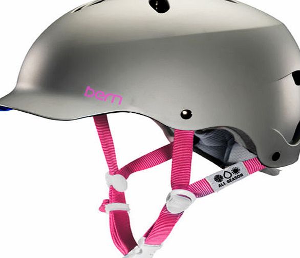 Bern Womens Bern Lenox Eps Helmet - Satin Grey