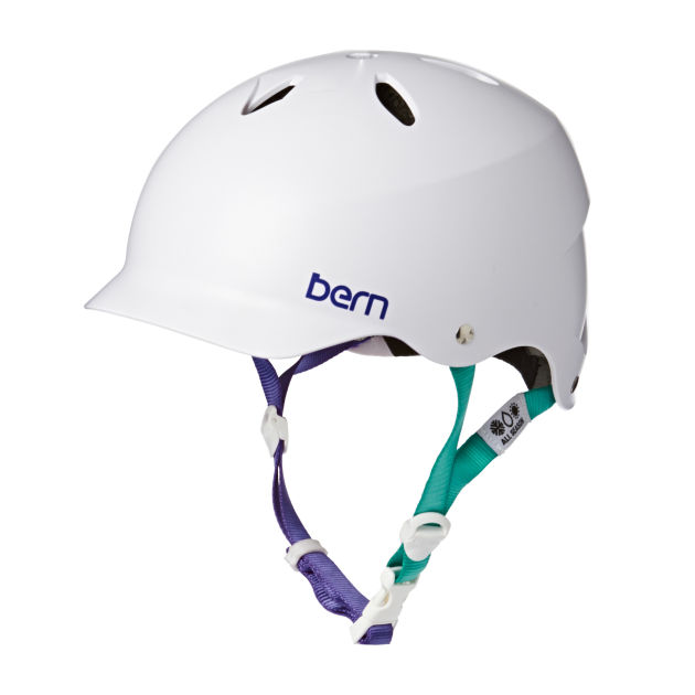 Bern Womens Bern Lenox H2O Helmet - Satin White