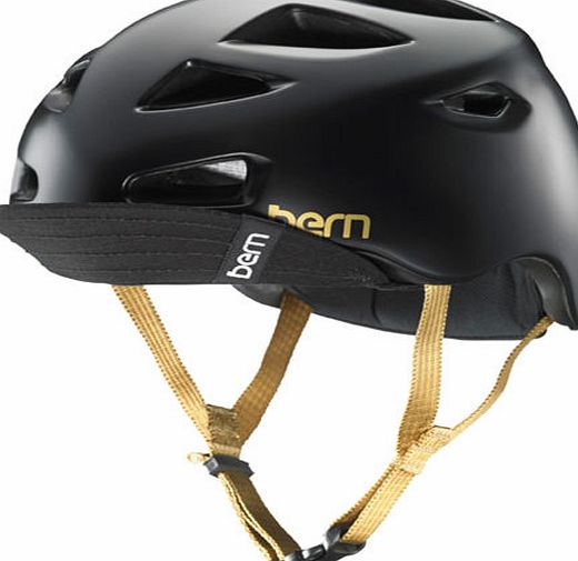 Bern Womens Bern Melrose Helmet - Satin Black