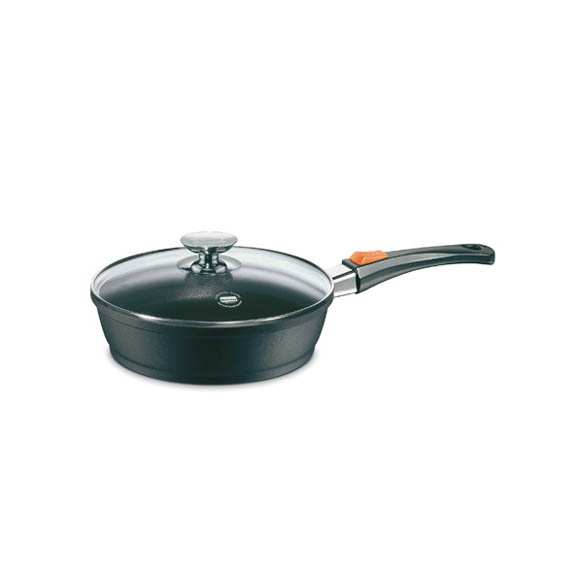 Removable Handle Saute Pan 24cm with lid