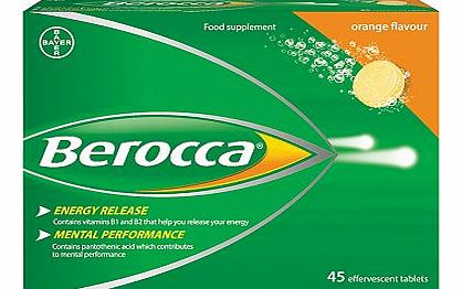 Berocca Orange - 45 effervescent tablets 10015635