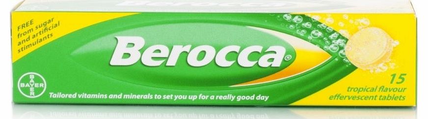 Berocca Tropic Flavour Effervescent Tablets
