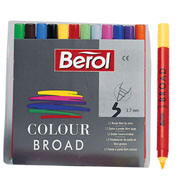 Berol Broad Tip Colour Pens