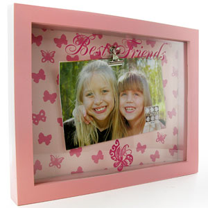 BEST Friends Pink 4 x 6 Clip Photo Frame