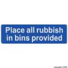 Best Self Adhesive Signs Horizontal `Place