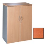 BEST Selling Budget 109cm High Cupboard-Cherry