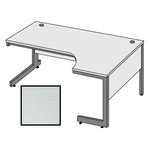 BEST Selling Budget 178cm Ergonomic Desk/Right Hand Return-Light Grey