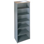 BEST Selling Budget 1790mm High Bookcase-Light Grey