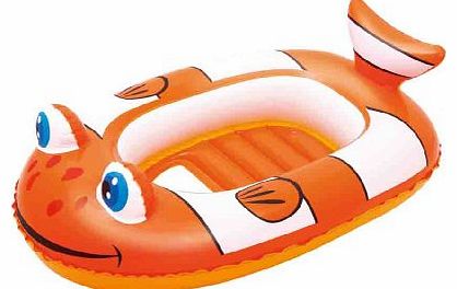 Bestway Little Buddy Clown Fish Raft Above Ground Pool - Orange