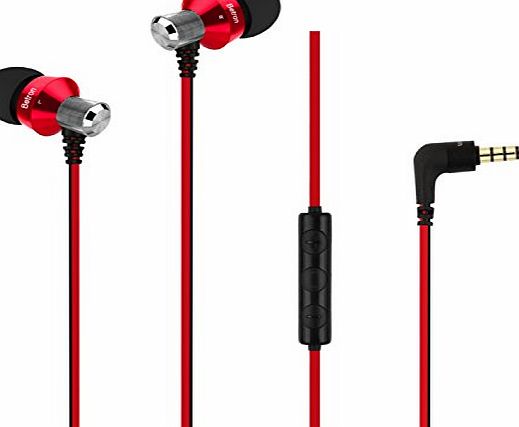 DC950 Headphones Earphones, Noise Isolating, Bass Driven, High Definition In Ear Canal, Tangle free, Replaceable Earbuds for or iPhone, iPod, iPad, MP3 Players, Samsung Galaxy, Nokia, HTC, Nexu