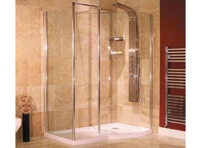 Better Bathrooms Bathroom Showers 1400 x 900 Walk In Shower Enclosure