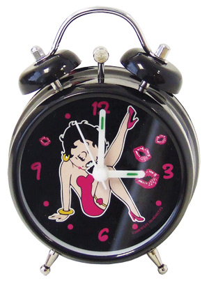 betty Boop `tepping Out`Alarm Clock